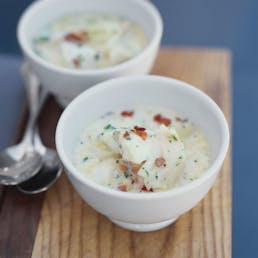 New England Clam Chowder & Haddock Chowder