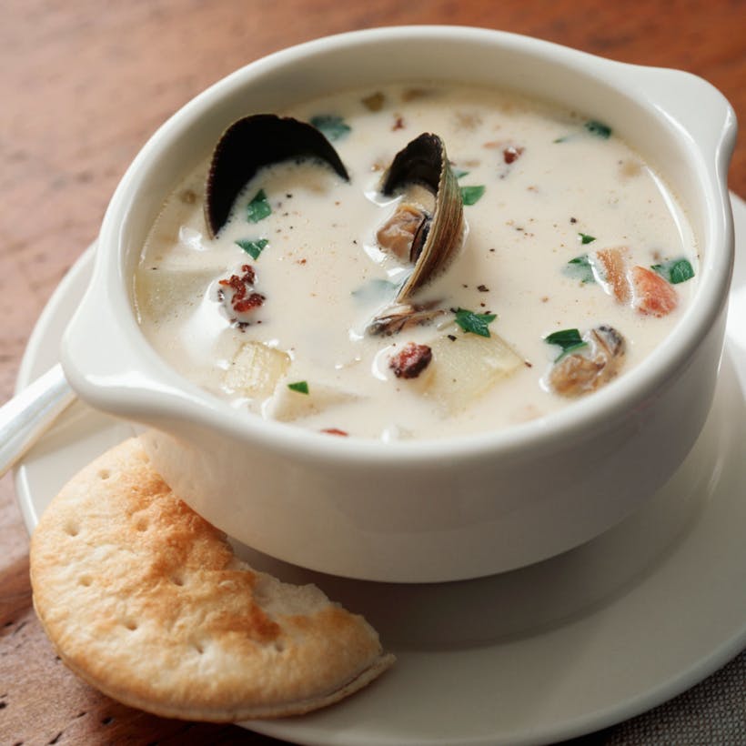 New England Clam Chowder & Haddock Chowder