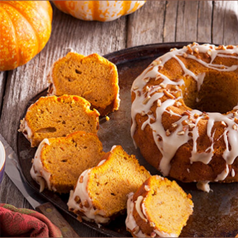 Pumpkin Crown Cake