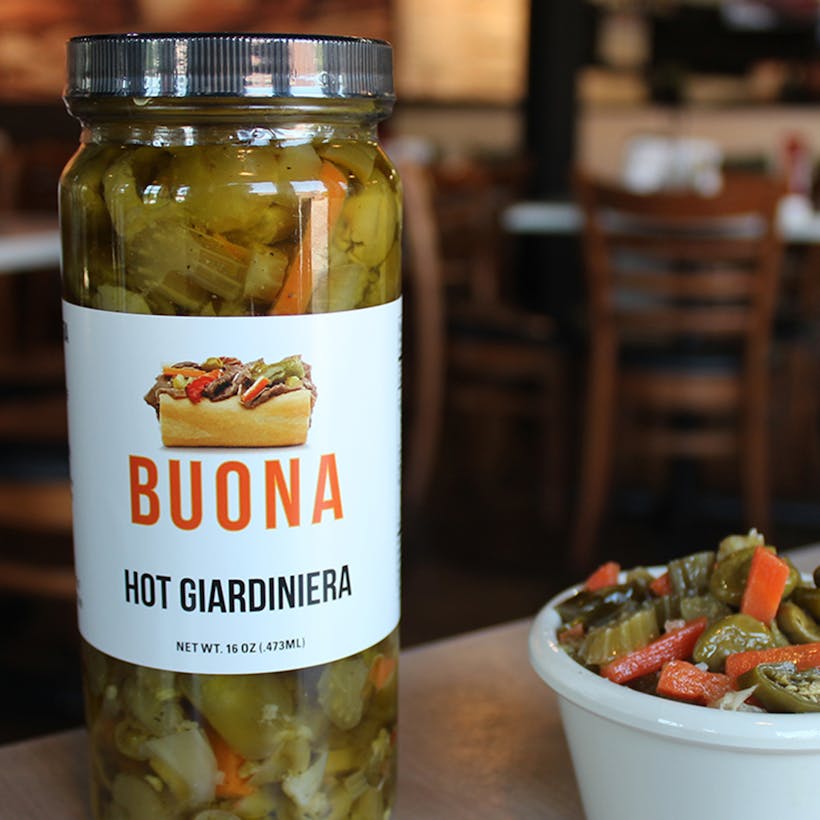 Buona's Hot Giardiniera