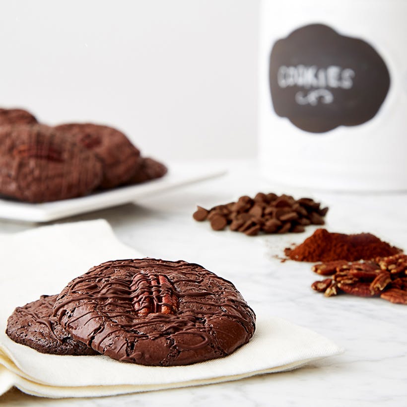 Flourless Chocolate Pecan Cookie DIY Baking Kit