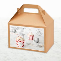 Candy Cane Cupcake DIY Baking Kit