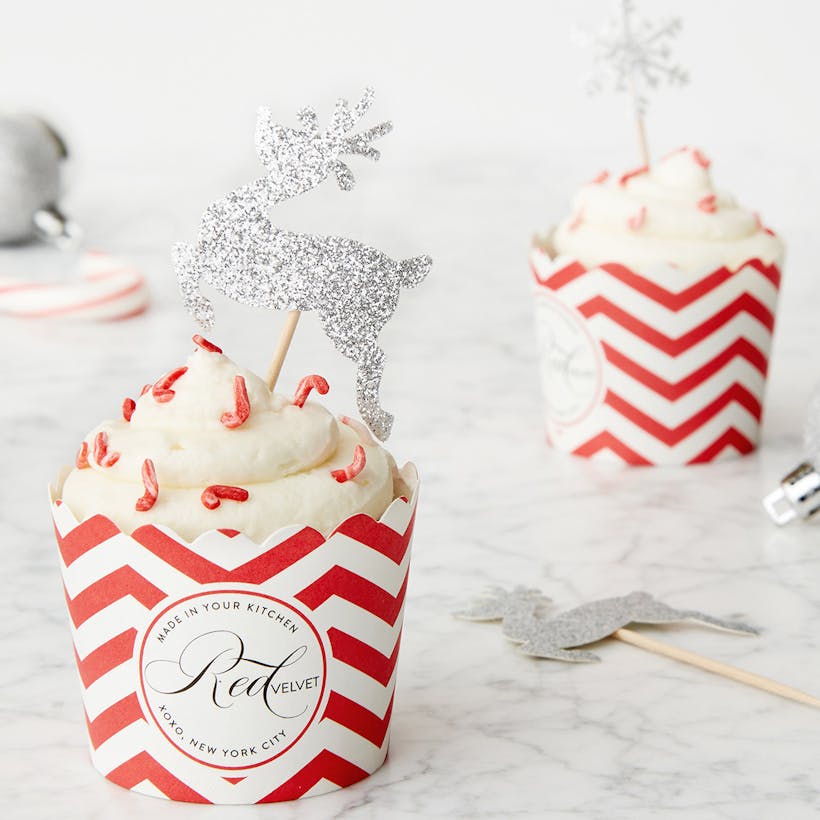 Candy Cane Cupcake DIY Baking Kit