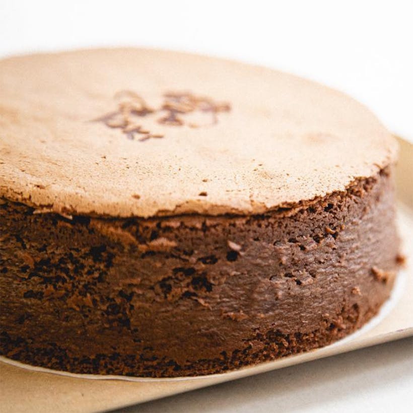 Bouncy Brownie Japanese Cheesecake