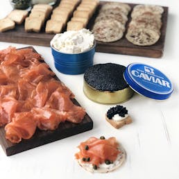 Ultimate Salmon & Caviar Pkg