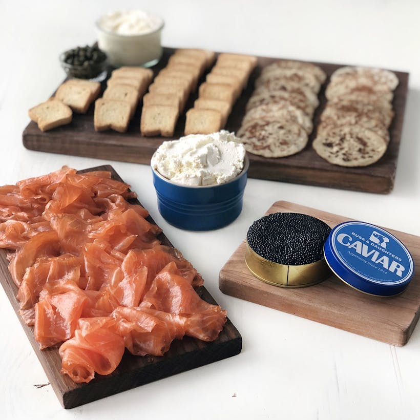 Ultimate Salmon & Caviar Pkg