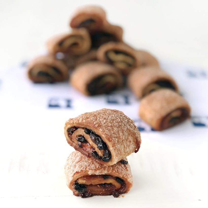 Traditional Raspberry Rugelach