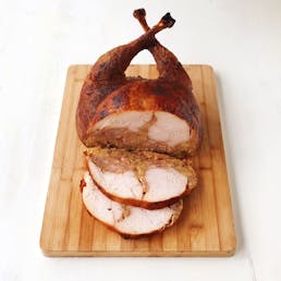 Small Turducken with Cajun Cornbread Stuffing