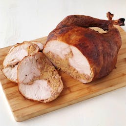 Large Turducken with Cajun Cornbread Stuffing