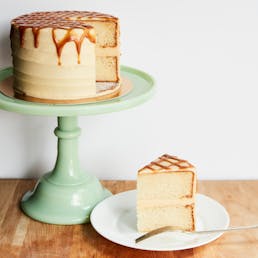 Vanilla Salted Caramel Cake