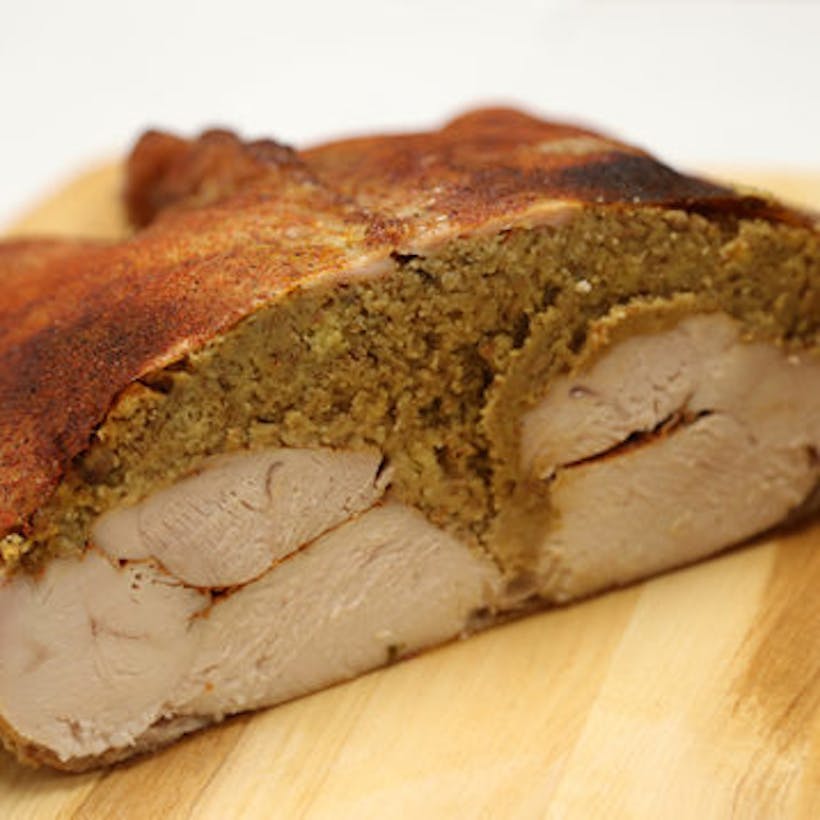 Cajun Stuffed Turkey