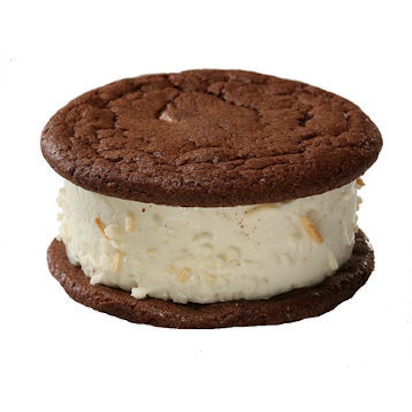 Coconut Chocolate Ice Cream Sandwich - 8 Pack