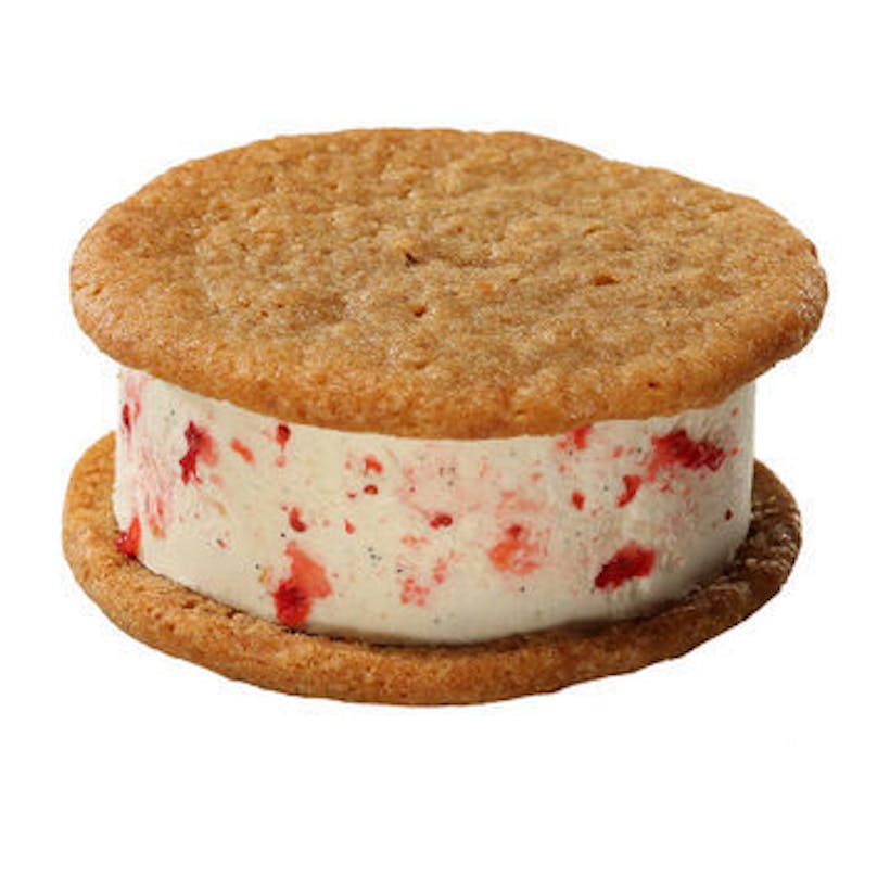Raspberry Cheesecake Ice Cream Sandwich - 8 Pack