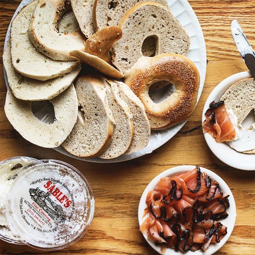 Sable's Smoked Fish and Bagel Brunch For 6