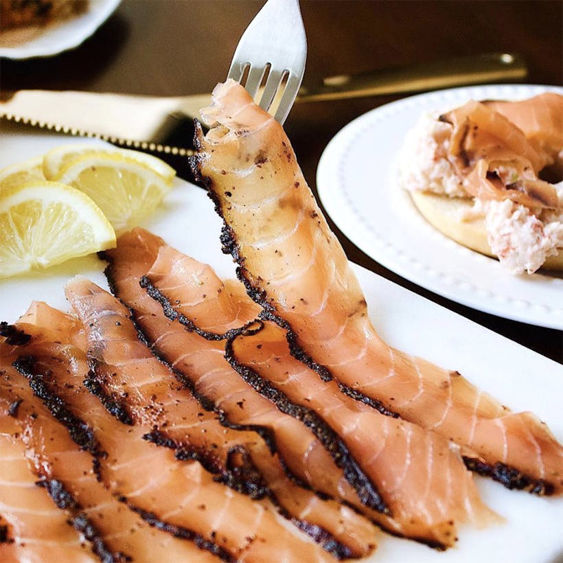 Pastrami Smoked Salmon - 1/2 lb.