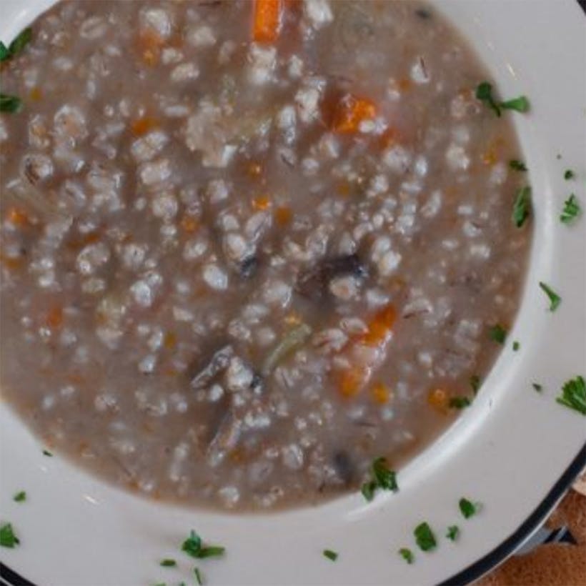 Mushroom Barley Soup - 2 Qts.