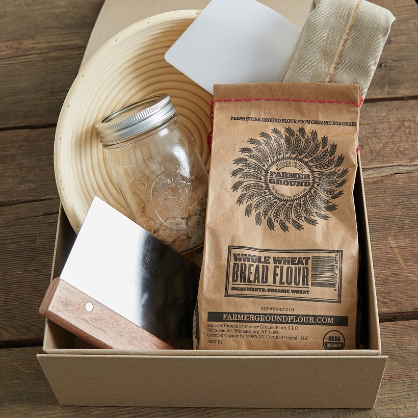 Sourdough Starter Kit + a signed copy of Bien Cuit: the Art of Bread