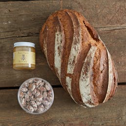 Sunflower Rye with Cheeseboard Accompaniments