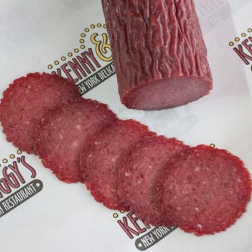 Hard, Sliced, Dried Kosher Salami - 1 lb.