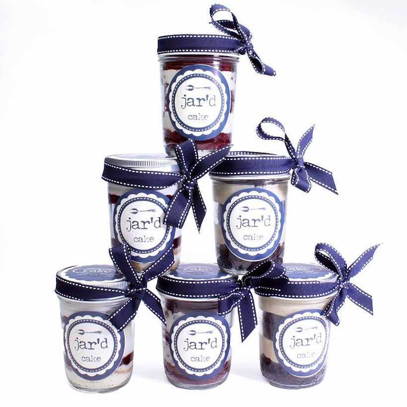 Jar'd Cakes Gift Box - 6 Pack
