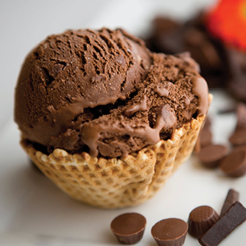 Double Chocolate PB Crunch Ice Cream - 6 Pints