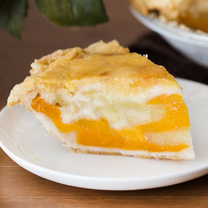 Apple Ginger Peach Pie