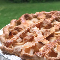 Sea Salt Caramel Apple Pie