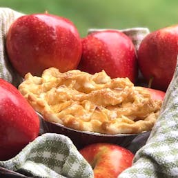 Sea Salt Caramel Apple Pie