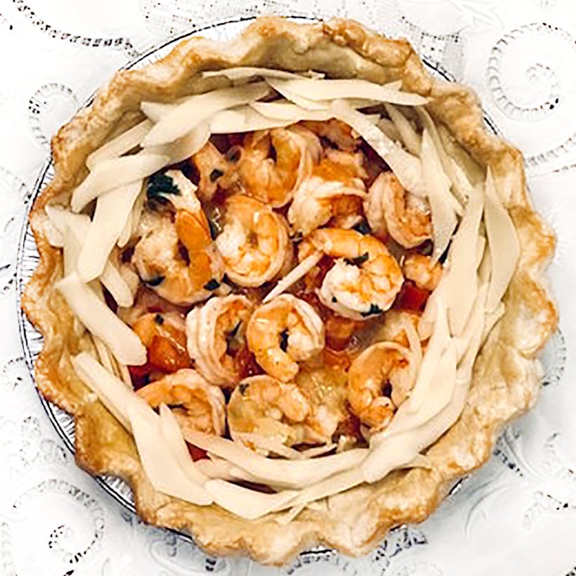 Shrimp Etouffee Pie