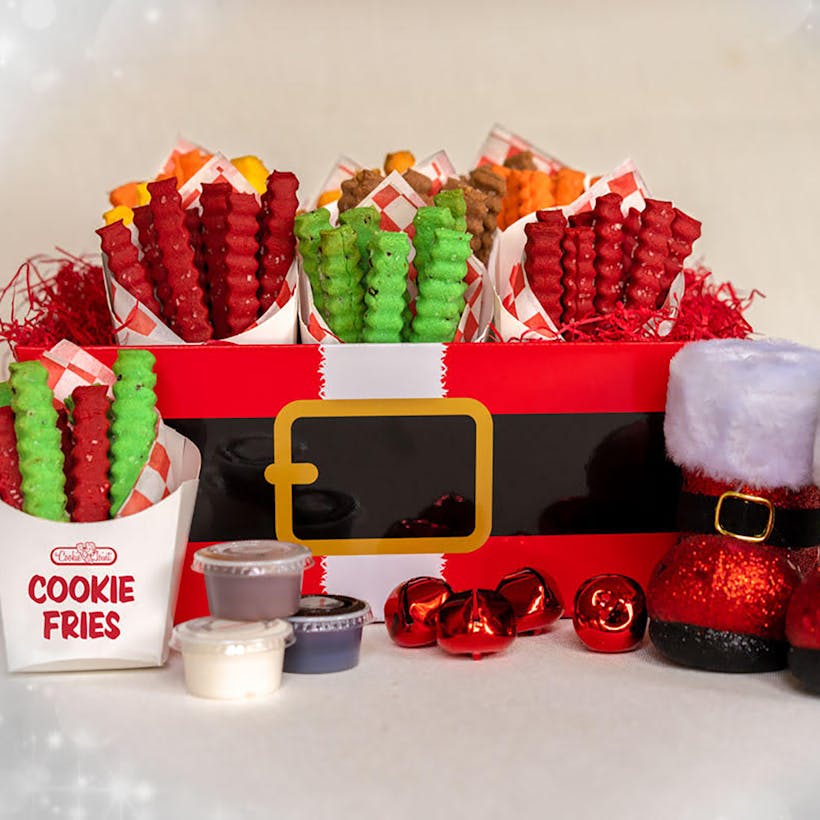 Christmas Cookie Fries Basket - 12 Pack