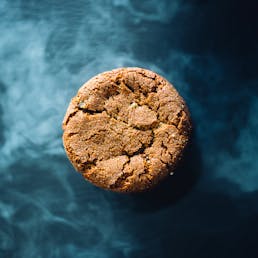 Smoked Ginger Molasses Cookies