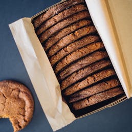 Smoked Ginger Molasses Cookies
