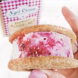 Raspberry Cheesecake Ice Cream Sandwich - 8 Pack