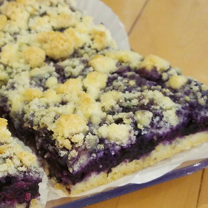 Maine Blueberry Crumble