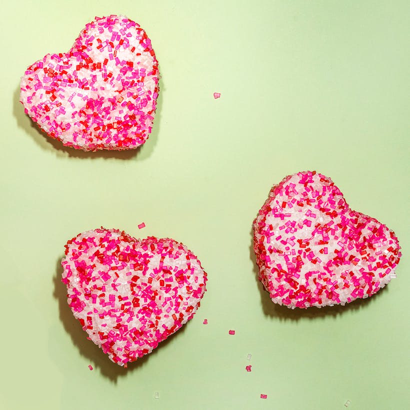Sparkling Heart Vanilla Marshmallows