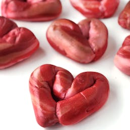 Heart Shaped Bagel Dozen