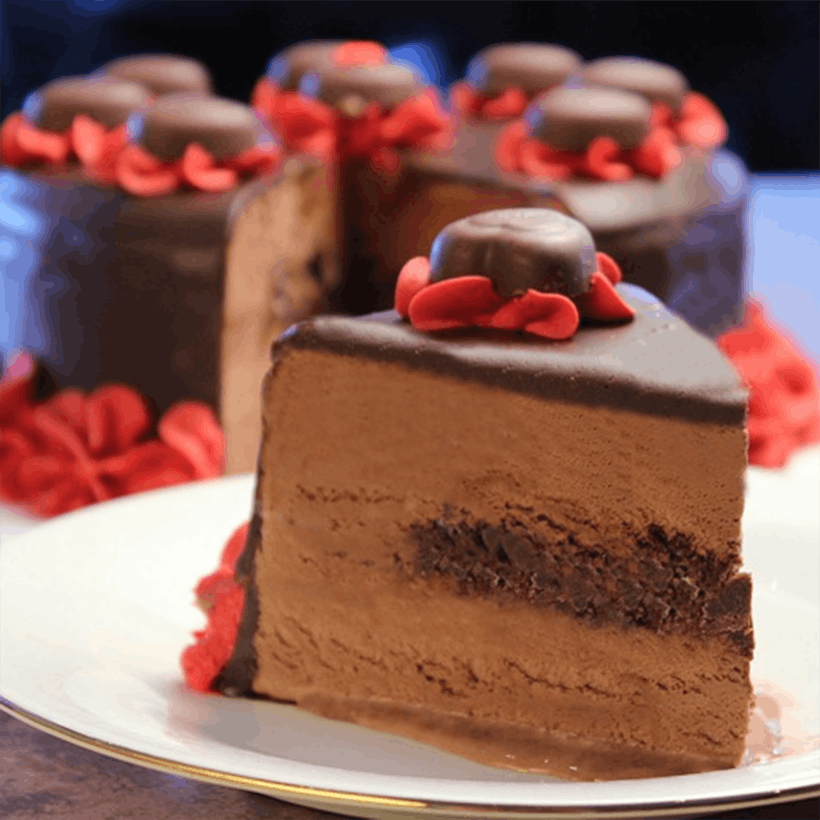 Chocolate Lovers Chocolate Ganache Ice Cream Cake Online Food
