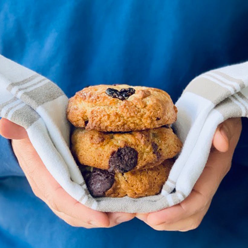 Vegan Cherry Chocolate Chip Scones Dozen
