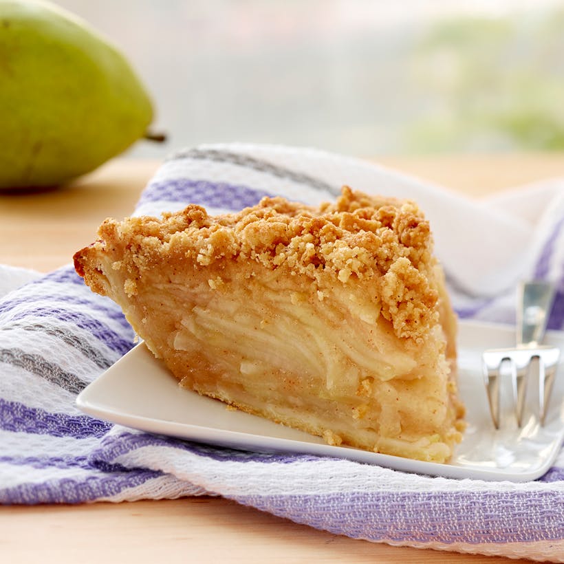 Pear Apple Crumb Pie