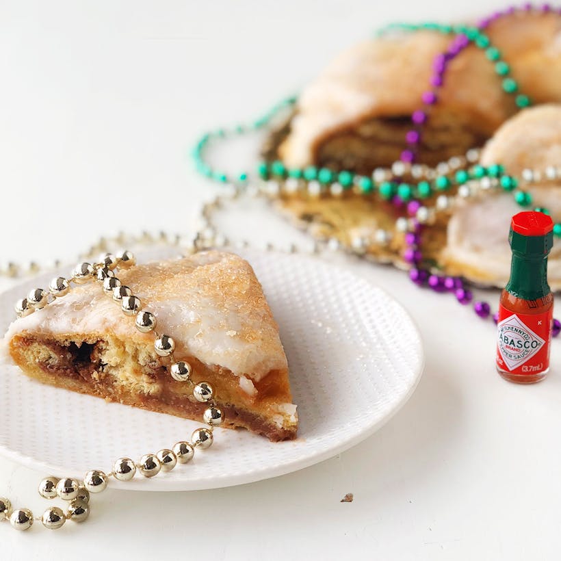 Sugar and Spice Tabasco King Cake