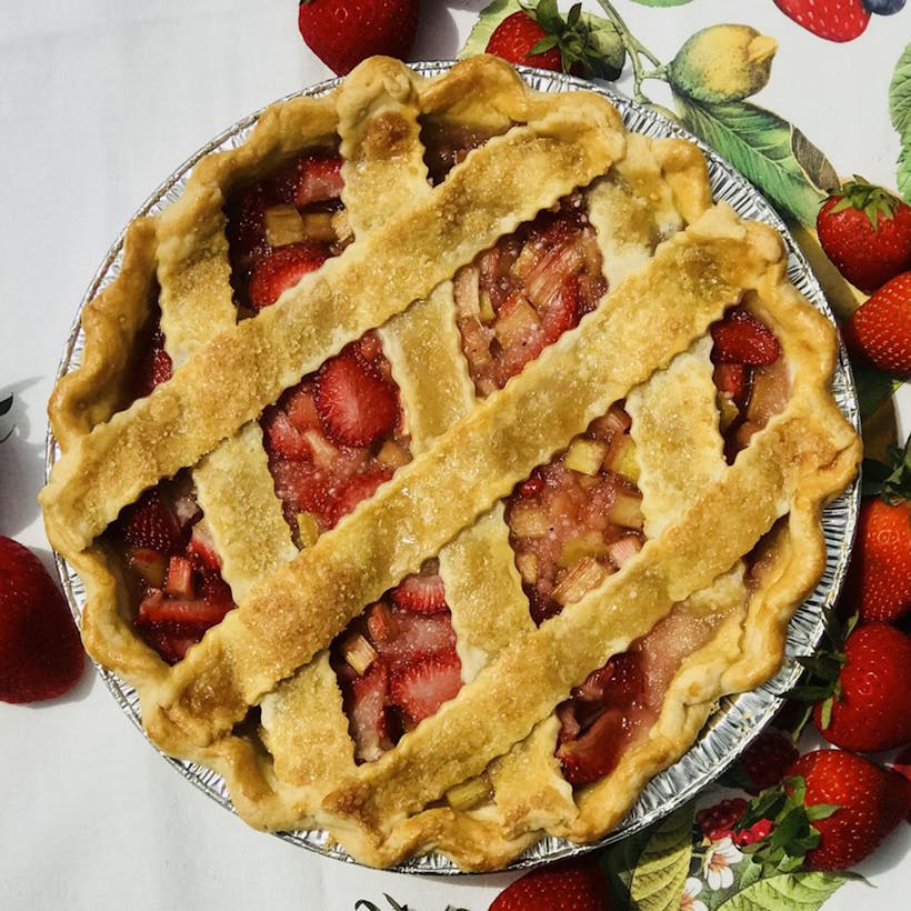 Strawberry Rhubarb Pie