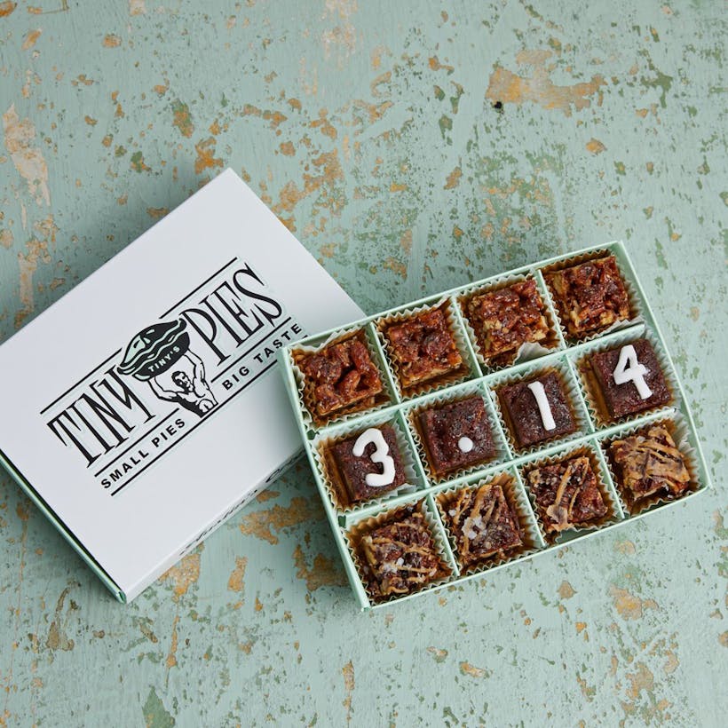 Pi Day Pecan Bites Gift Box