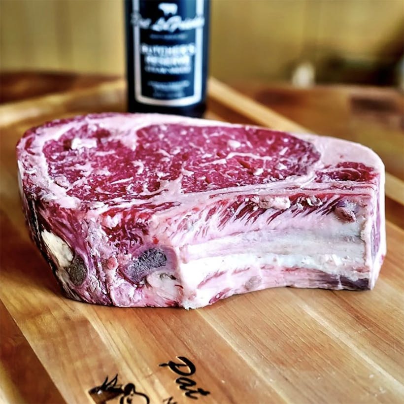 Dry-Aged Bone In Ribeye Steak (Aged 30 Days)