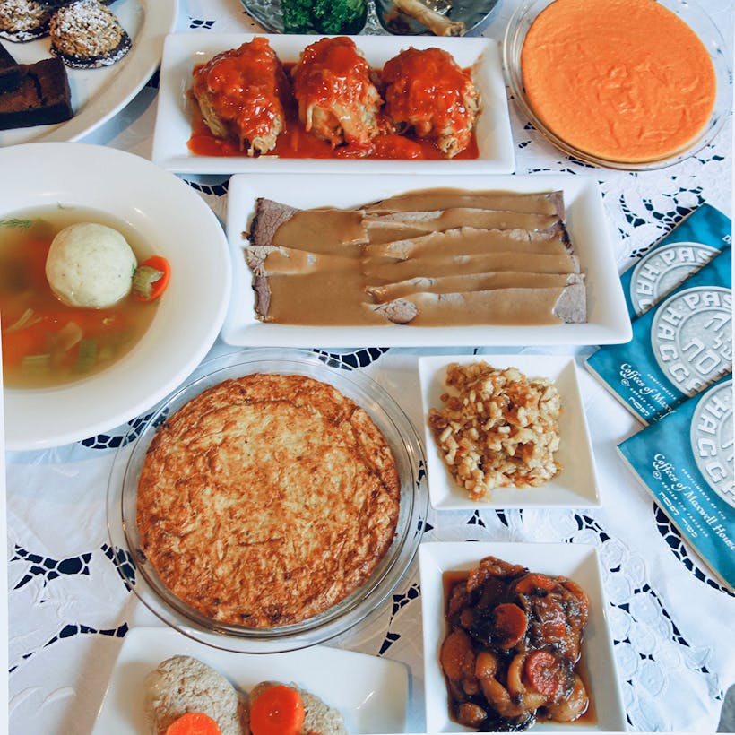 Complete Passover Dinner for Five