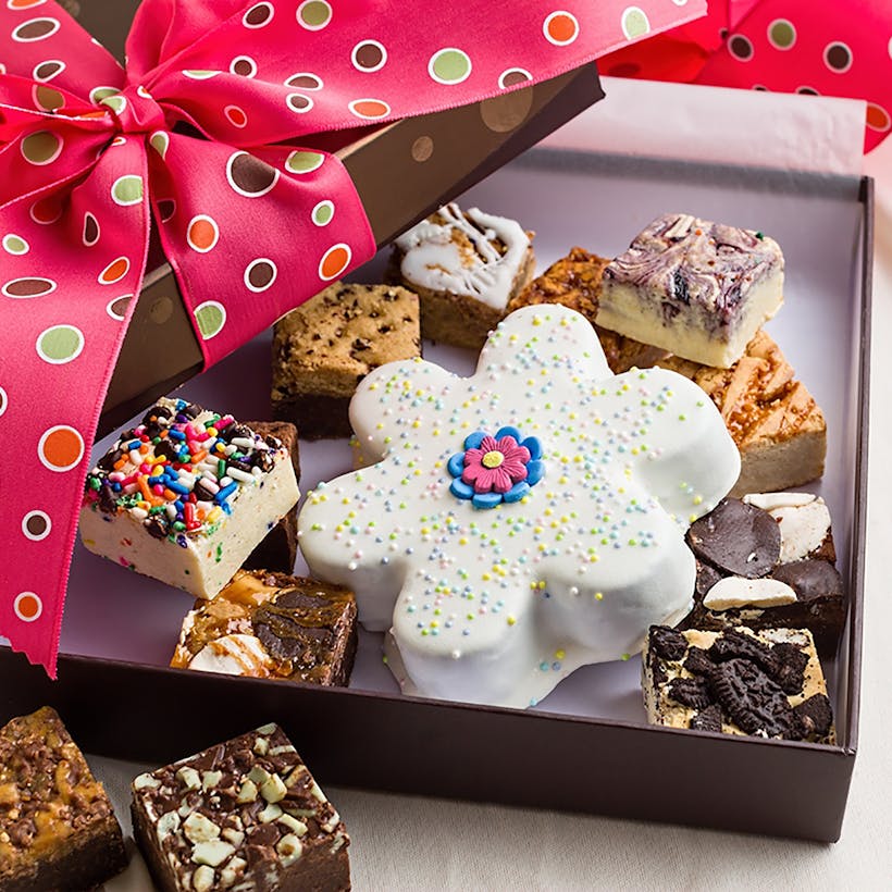 Spring Bloom Brownies