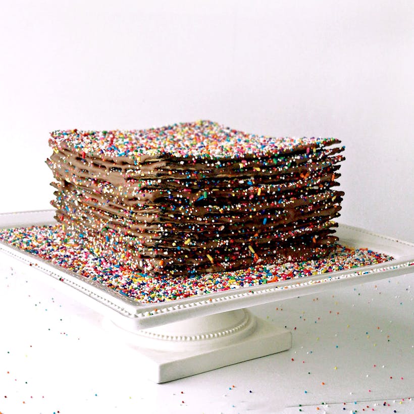 14 Layer Matzah Cake