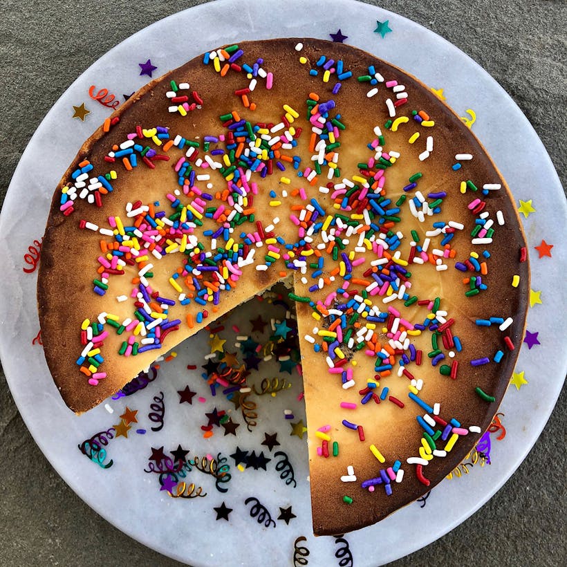 Carnegie Deli's Famous Birthday Cheesecake - 8 inch