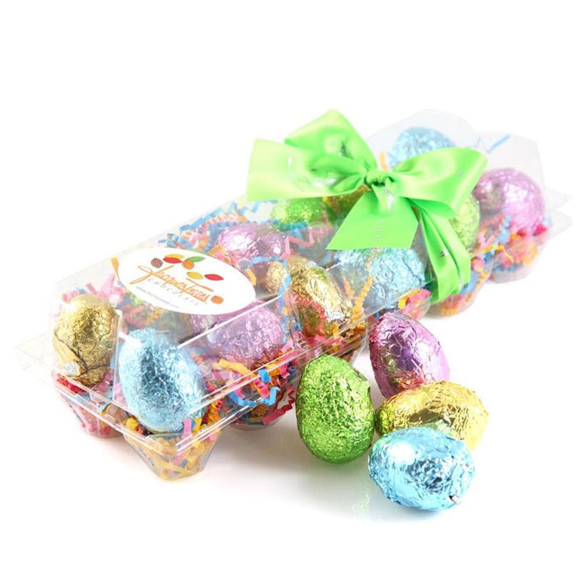 Chocolate Foil Easter Eggs