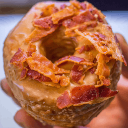 Maple-Glazed Bacon Croissant Donuts - 9 Pack