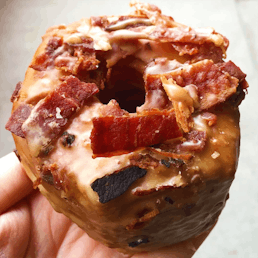 Maple-Glazed Bacon Croissant Donuts - 9 Pack
